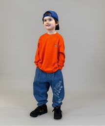 GROOVY COLORS（グルービーカラーズ）の「8oz Denim Graffiti Ballooned Long Pants（その他パンツ）」