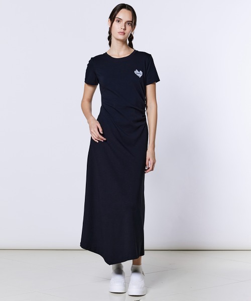 DOUBLE STANDARD CLOTHING（ダブルスタンダードクロージング）の「ウエストサイドタックワンピース（ワンピース・レディース・イエロー/ブラック・38/36）」の16枚目の写真