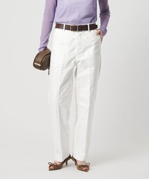 ユナイテッドアローズ UNITED ARROWS テーパード パンツ ホワイト UNITED ARROWS｜ユナイテッドアローズのその他パンツ（ホワイト/白色系