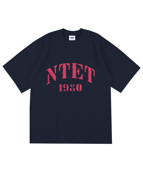 NTET(エンティーイーティー)の「1980バズ オーバーサイズ 半袖Tシャツ ネイビー(Tシャツ/カットソー・メンズ・その他・S/M/L/XL)」の1枚目の写真
