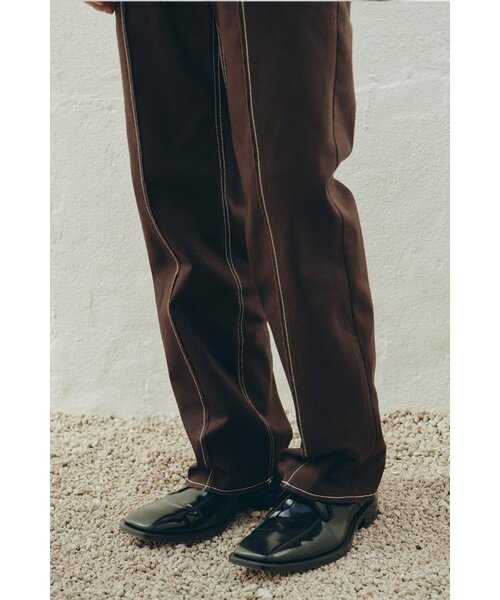 ANYTIME LOREAK(エニタイムロレーク)の「Nigella Cutting Pants-Brown(その他パンツ・メンズ・ブラウン・L)」の2枚目の写真