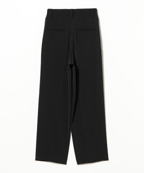Demi-Luxe BEAMS(デミルクス ビームス)の「【6/11値下げ】セミワイド 1タックパンツ(スラックス・レディース・ブラック/ベージュ・36/38)」の15枚目の写真