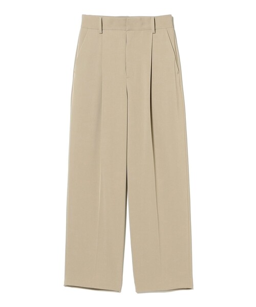 Demi-Luxe BEAMS(デミルクス ビームス)の「【6/11値下げ】セミワイド 1タックパンツ(スラックス・レディース・ブラック/ベージュ・36/38)」の17枚目の写真