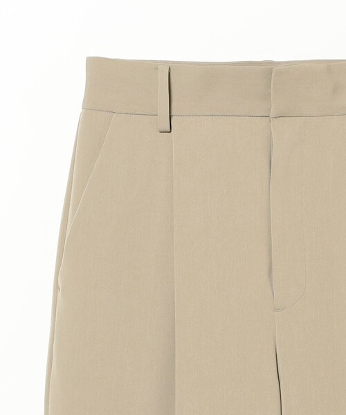Demi-Luxe BEAMS(デミルクス ビームス)の「【6/11値下げ】セミワイド 1タックパンツ(スラックス・レディース・ブラック/ベージュ・36/38)」の18枚目の写真