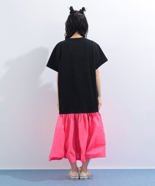 mmts（マミタス）の「ポケット “ルビー” 異素材 ワンピース（ワンピース・レディース・その他1/その他・ONE SIZE）」の10枚目の写真