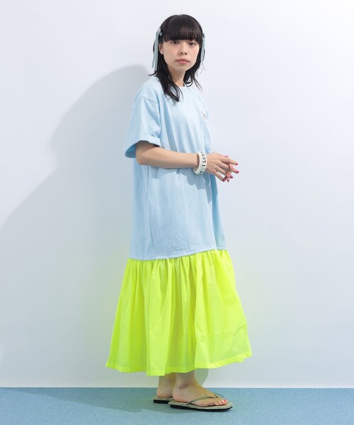 mmts（マミタス）の「ポケット “ルビー” 異素材 ワンピース（ワンピース・レディース・その他1/その他・ONE SIZE）」の21枚目の写真