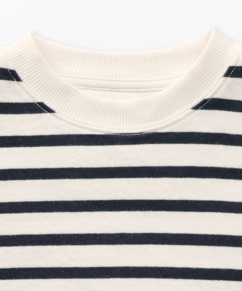 無印良品（ムジルシリョウヒン）の「キッズ　接結編みスウェットシャツ（スウェット・キッズ・ライトグリーン系/ネイビー系/ベージュ系・110/120/130/140/150）」の10枚目の写真