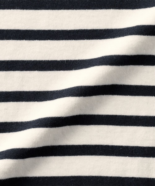 無印良品（ムジルシリョウヒン）の「キッズ　接結編みスウェットシャツ（スウェット・キッズ・ライトグリーン系/ネイビー系/ベージュ系・110/120/130/140/150）」の7枚目の写真