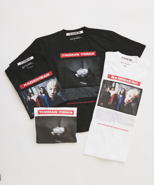 JOURNAL STANDARD relume（ジャーナルスタンダード　レリューム）の「【THE CULTURE CODE】レディオヘッド by Kevin Cummins フォトTシャツ（Tシャツ/カットソー・メンズ・ブラック系その他/ホワイト系その他/ホワイト・LARGE/MEDIUM）」の6枚目の写真