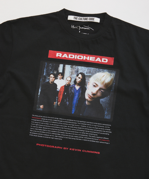 JOURNAL STANDARD relume（ジャーナルスタンダード　レリューム）の「【THE CULTURE CODE】レディオヘッド by Kevin Cummins フォトTシャツ（Tシャツ/カットソー・メンズ・ブラック系その他/ホワイト系その他/ホワイト・LARGE/MEDIUM）」の8枚目の写真