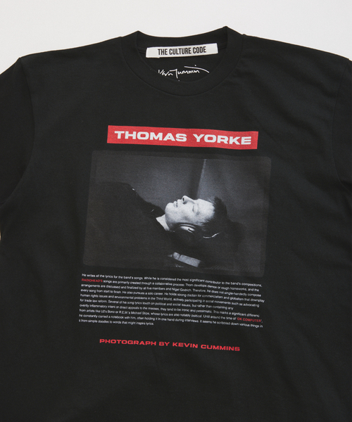 JOURNAL STANDARD relume（ジャーナルスタンダード　レリューム）の「【THE CULTURE CODE】レディオヘッド by Kevin Cummins フォトTシャツ（Tシャツ/カットソー・メンズ・ブラック系その他/ホワイト系その他/ホワイト・LARGE/MEDIUM）」の9枚目の写真