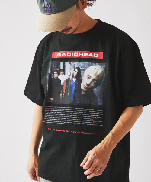 JOURNAL STANDARD relume（ジャーナルスタンダード　レリューム）の「【THE CULTURE CODE】レディオヘッド by Kevin Cummins フォトTシャツ（Tシャツ/カットソー・メンズ・ブラック系その他/ホワイト系その他/ホワイト・LARGE/MEDIUM）」の16枚目の写真