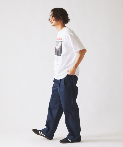 JOURNAL STANDARD relume（ジャーナルスタンダード　レリューム）の「【THE CULTURE CODE】レディオヘッド by Kevin Cummins フォトTシャツ（Tシャツ/カットソー・メンズ・ブラック系その他/ホワイト系その他/ホワイト・LARGE/MEDIUM）」の19枚目の写真