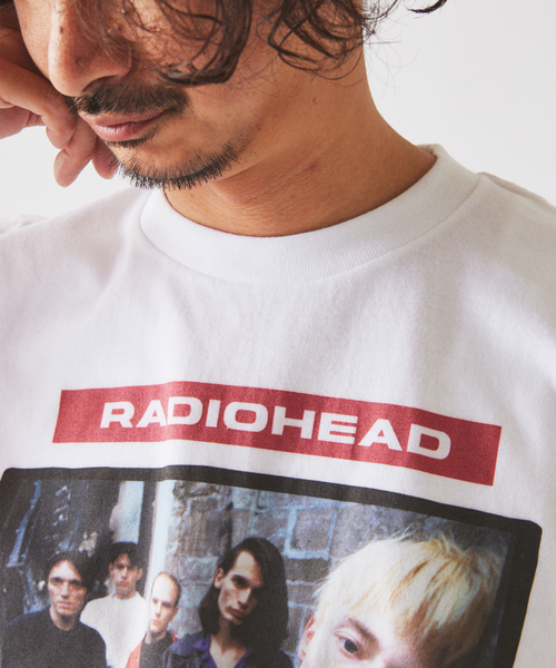 RADIOHEAD Tシャツ by Kevin Cummins THE CULTURE CODE】レディオヘッド by Kevin Cummins フォトTシャツ（T