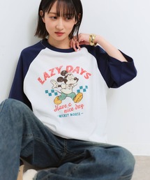 ラグラン 七分袖」に該当するTシャツ/カットソーファッション通販