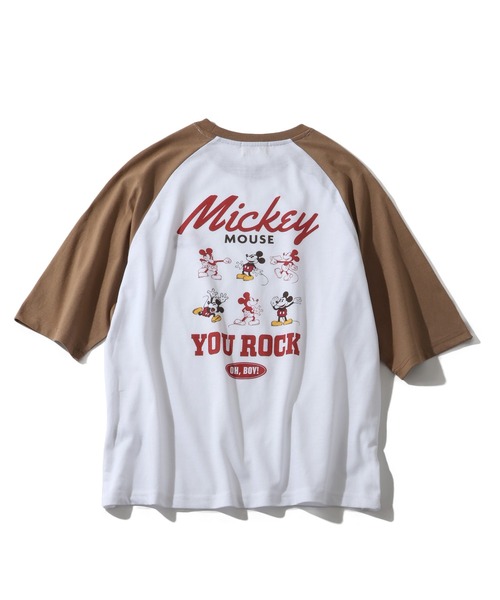 Disney(ディズニー)の「【Disney/ディズニー】アートワークデザイン 七分袖 ラグランスリーブ ワイドTシャツ(Tシャツ/カットソー・レディース・ホワイト系2/クリーム/ホワイト系1/オートミール・M/L)」の11枚目の写真