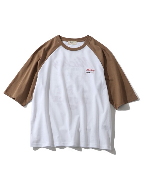 Disney(ディズニー)の「【Disney/ディズニー】アートワークデザイン 七分袖 ラグランスリーブ ワイドTシャツ(Tシャツ/カットソー・レディース・ホワイト系2/クリーム/ホワイト系1/オートミール・M/L)」の10枚目の写真