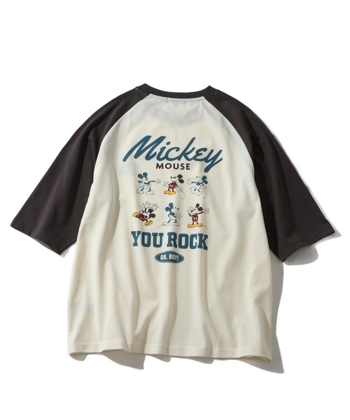 Disney(ディズニー)の「【Disney/ディズニー】アートワークデザイン 七分袖 ラグランスリーブ ワイドTシャツ(Tシャツ/カットソー・レディース・ホワイト系2/クリーム/ホワイト系1/オートミール・M/L)」の15枚目の写真