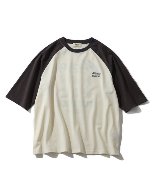 Disney(ディズニー)の「【Disney/ディズニー】アートワークデザイン 七分袖 ラグランスリーブ ワイドTシャツ(Tシャツ/カットソー・レディース・ホワイト系2/クリーム/ホワイト系1/オートミール・M/L)」の14枚目の写真