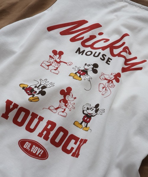 Disney(ディズニー)の「【Disney/ディズニー】アートワークデザイン 七分袖 ラグランスリーブ ワイドTシャツ(Tシャツ/カットソー・レディース・ホワイト系2/クリーム/ホワイト系1/オートミール・M/L)」の21枚目の写真