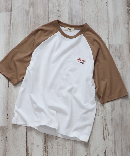 Disney(ディズニー)の「【Disney/ディズニー】アートワークデザイン 七分袖 ラグランスリーブ ワイドTシャツ(Tシャツ/カットソー・レディース・ホワイト系2/クリーム/ホワイト系1/オートミール・M/L)」の22枚目の写真