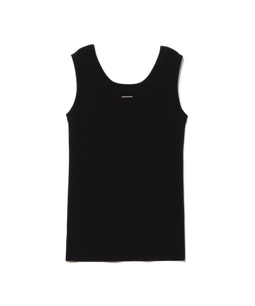 BEAMS HEART（ビームスハート）の「メタルチャーム ニットタンク（タンクトップ・レディース・ブラック/オフホワイト/ネイビー/ブラウン・FREE）」の22枚目の写真
