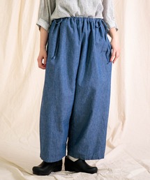 Brocante | [Brocante / ブロカント] 綿麻インディゴシャンブレー コルドンパンツ(デニムパンツ)