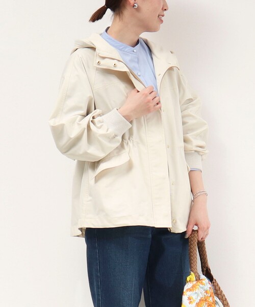 MICO COULIER（ミコクリエ）の「エステルドロストモッズコート（ブルゾン・レディース・キナリ/カーキ・38）」の14枚目の写真