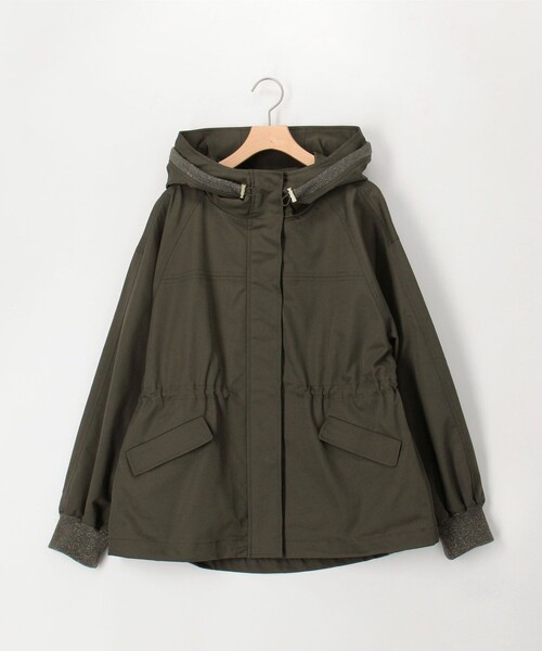 MICO COULIER（ミコクリエ）の「エステルドロストモッズコート（ブルゾン・レディース・キナリ/カーキ・38）」の3枚目の写真