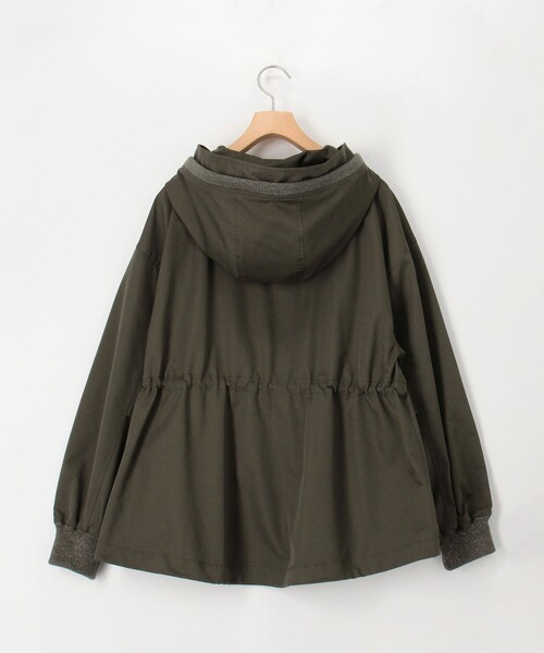 MICO COULIER（ミコクリエ）の「エステルドロストモッズコート（ブルゾン・レディース・キナリ/カーキ・38）」の10枚目の写真