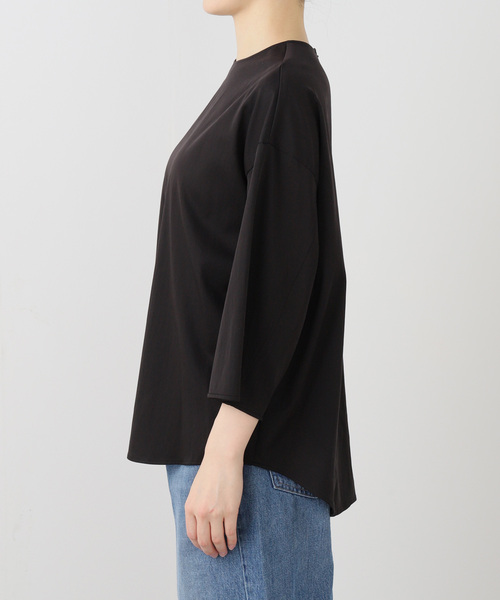 FRAMeWORK（フレームワーク）の「キュプラナイロンプルオーバー（シャツ/ブラウス・レディース・ブラック/ホワイト・FREE）」の14枚目の写真