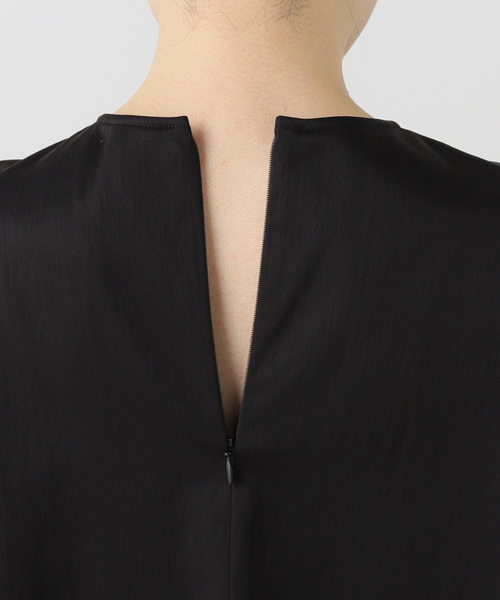 FRAMeWORK（フレームワーク）の「キュプラナイロンプルオーバー（シャツ/ブラウス・レディース・ブラック/ホワイト・FREE）」の17枚目の写真