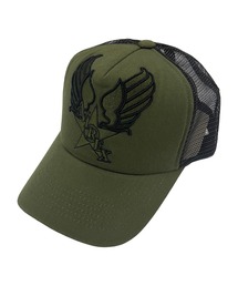 MAISON mou（メゾンムー）の「【AVIREX/アヴィレックス】USAF Embroidery Mesh Cap　刺繍キャップ（キャップ）」