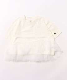 nino | 裾チュール　Tシャツ(Tシャツ/カットソー)
