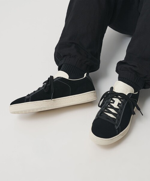 PUMA(プーマ)の「<PUMA>スウェード アイコン スニーカー(スニーカー・メンズ・ブラック・27cm/27.5cm/28cm/29cm/28.5cm/26.5cm/26cm)」の2枚目の写真