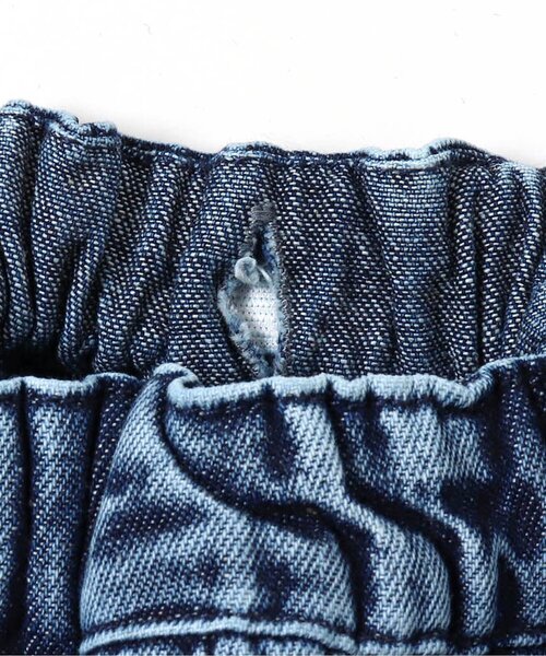 BREEZE（ブリーズ）の「デニムフリルスカート_ジュニア対応（デニムスカート・キッズ・ブルー/ブラック・140/110/100/130/120/90/80）」の14枚目の写真