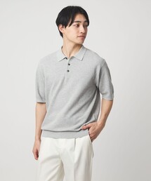 green label relaxing | タック ピケ ニット ポロシャツ -ウォッシャブル-(ポロシャツ)