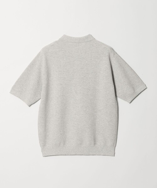 green label relaxing（グリーンレーベルリラクシング）の「タック ピケ ニット ポロシャツ -ウォッシャブル-（ポロシャツ・メンズ・グレー/ブラック/ロイヤルブルー・XL/L/M/S）」の5枚目の写真