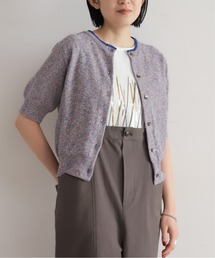 NOMBRE IMPAIR | 【予約】綿麻MIX　クルーネックカーデ(カーディガン/ボレロ)