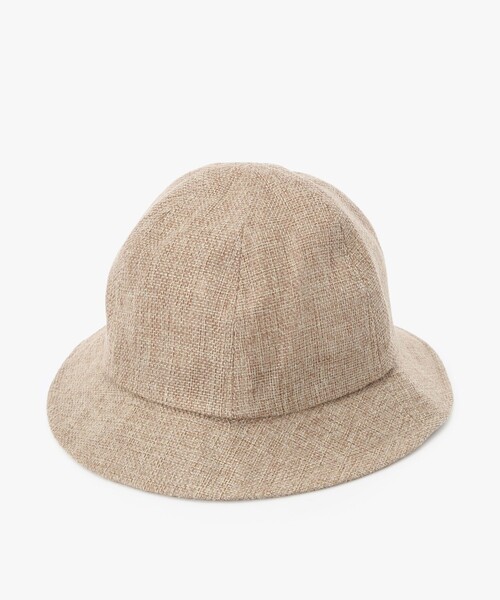agnes b.（アニエスベー）の「ベビー ロゴ 刺繍 ジュート風 ハット "Bob"（ハット・キッズ・ベージュ・FREE）」の3枚目の写真