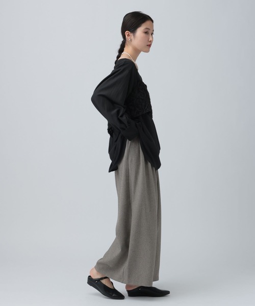 LEPSIM(レプシィム)の「レーシーキャミブラウス《2点セット》 630190(シャツ/ブラウス・レディース・オフホワイト/ライトブルー/ブラック・FREE)」の9枚目の写真