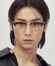 AMBEROPTICAL（アンバーオプティカル）の「ハンク 48 ブラック ゴールド（メガネ）」