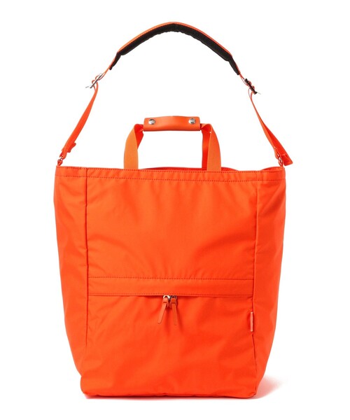 別注】STANDARD SUPPLY / 2WAY ZIP TOTE 'BEAMS ORANGE'（トートバッグ