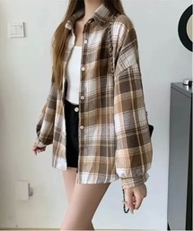 almo（アルモ）の「レディース チェック柄シャツ(BDS)（シャツ/ブラウス）」