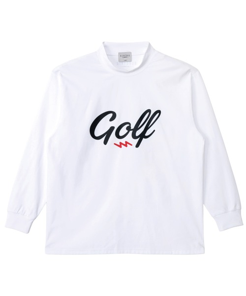 ELECTRIC(エレクトリック)の「Electric/エレクトリック GOLF LOGO DRY MOCK NECK L/S TEE EG26ST11(Tシャツ/カットソー・メンズ・ホワイト/ブラック/リアルツリーカモ・L/M/XL)」の4枚目の写真