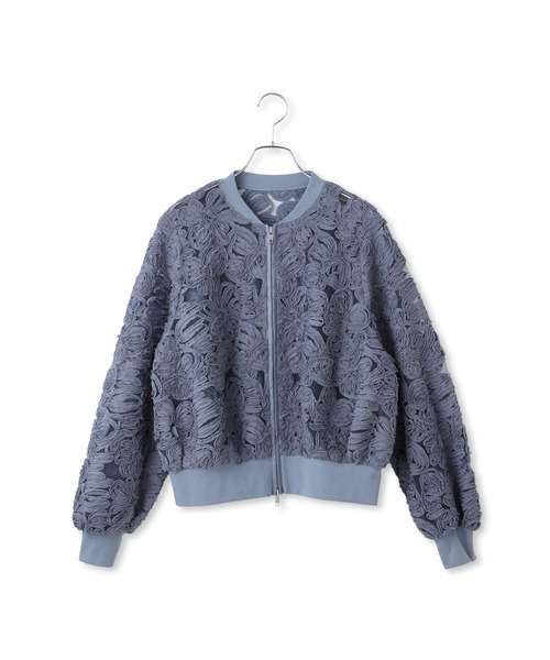 adam et rope' ラインアートレースブルゾン ADAM ET ROPE'｜ラインアートレースブルゾン | Rakuten Fashion(楽天