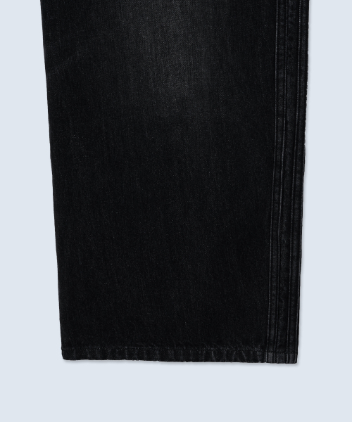 INTEMPOMOOD（インテンポムード）の「クアドララインデニムパンツ_ブラック（デニムパンツ・メンズ・ブラック・LARGE/X-LARGE）」の8枚目の写真