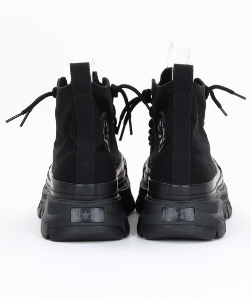 CONVERSE(コンバース)の「CONVERSE/コンバース ALL STAR TREKWAVE CENTERZIP HI/オールスター トレックウエーブ センタージップ 厚底スニーカー 限定展開(スニーカー・レディース・チャコールグレー/ブラック・25.0cm/24.0cm/23.0cm)」の10枚目の写真