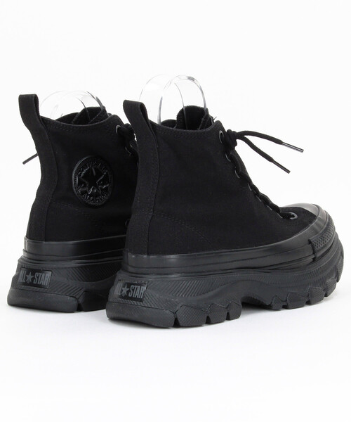 CONVERSE(コンバース)の「CONVERSE/コンバース ALL STAR TREKWAVE CENTERZIP HI/オールスター トレックウエーブ センタージップ 厚底スニーカー 限定展開(スニーカー・レディース・チャコールグレー/ブラック・25.0cm/24.0cm/23.0cm)」の11枚目の写真
