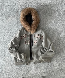 Basketcase（バスケットケース）の「Basketcase Bc corp lined zip up（スウェット）」